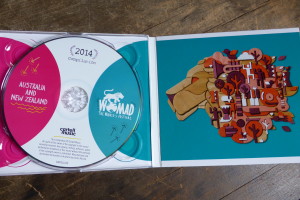 WOMAD- The World's Festival- Australia & New Zealand 2014 Compilation CD