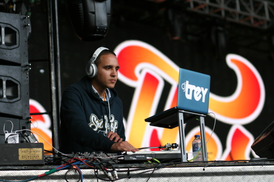 DJ Trey in Melbourne 2014