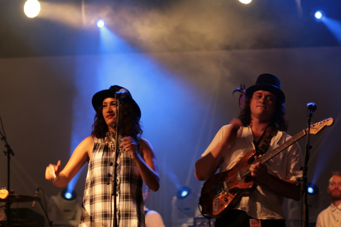 Fly My Pretties live concert - Byron Bay Bluesfest 2015 - Australia