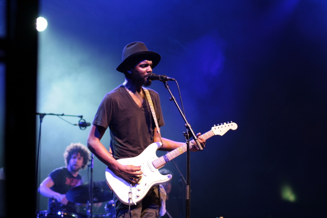 Gary Clark Jr. live concert - Byron Bay Bluesfest 2015 - Australia