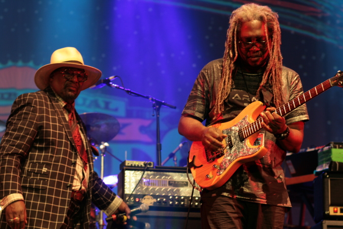 Blackbyrd McKnight + George Clinton - Parliament Funkadelic concert 2015