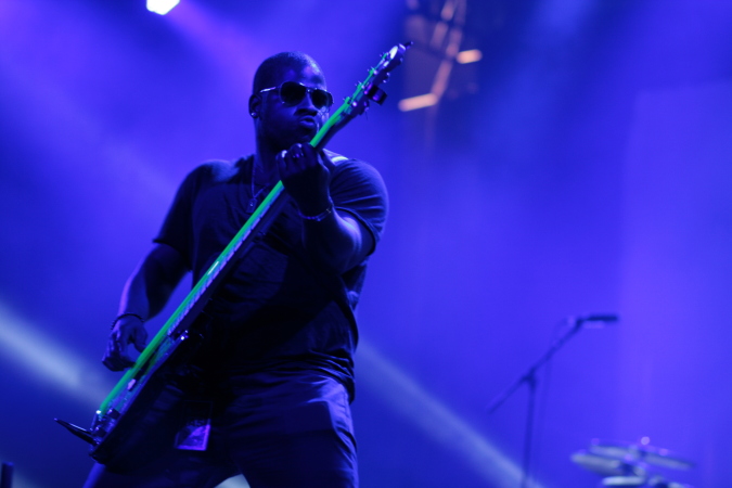 Trombone Shorty & Orleans Avenue live at Byron Bay Bluesfest 2015Trombone Shorty & Orleans Avenue live concert - Byron Bay Bluesfest 2015 - Australia