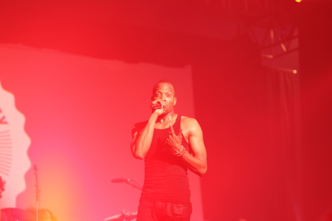 Trombone Shorty & Orleans Avenue live concert - Byron Bay Bluesfest 2015 - Australia
